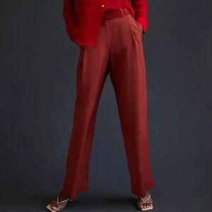 Anthropologie | Tiny Noreen Dark Orange Pants Size 4